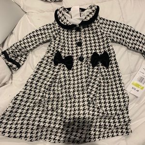 Two piece dress w/ jacket houndstooth NWT